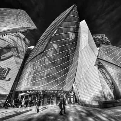 Roof top Louis Vuitton Fondation, France