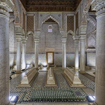 The Saadian tombs, Marrakesh, Morocco