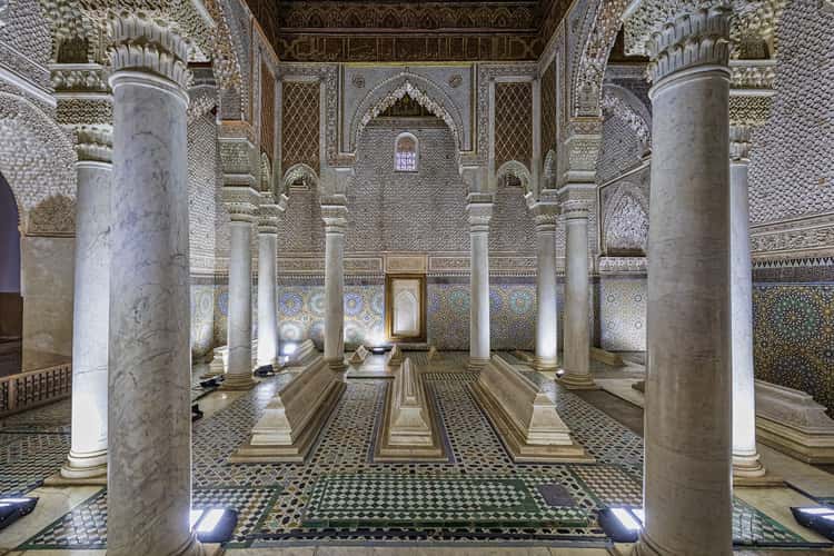 The Saadian tombs, Marrakesh
