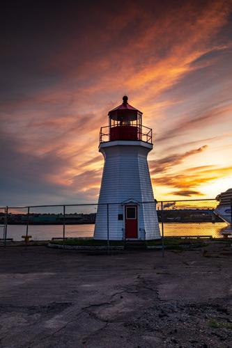 Saint John Coast Guard Base Lighthouse, New Brunswick