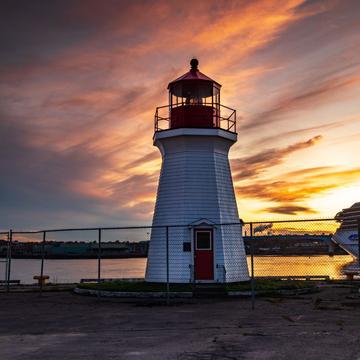 Saint John Coast Guard Base Lighthouse, New Brunswick, Canada