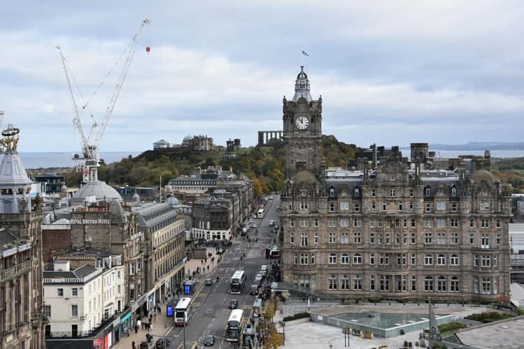 Scott Monument View, Edinburgh