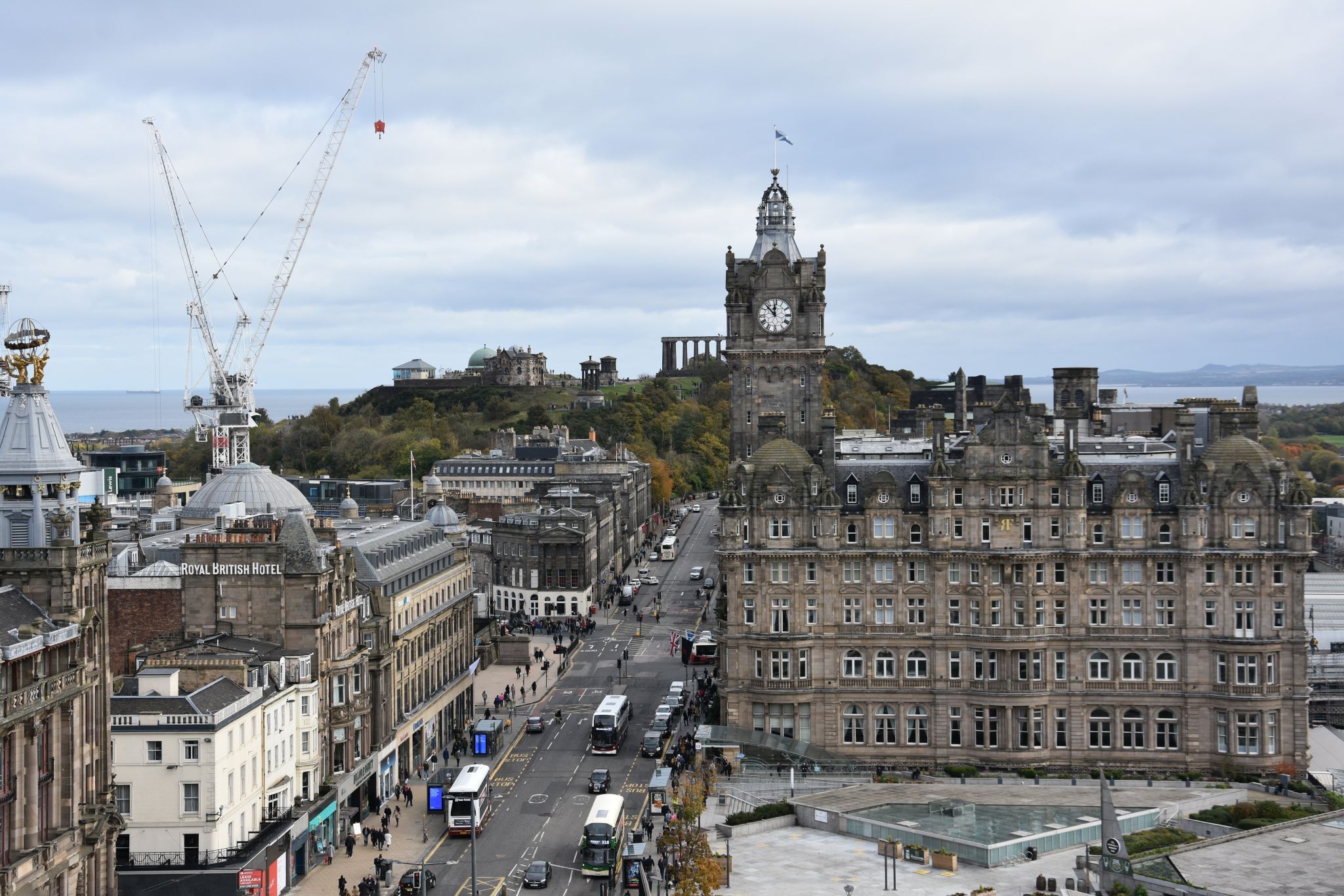 Scott Monument View, Edinburgh, United Kingdom