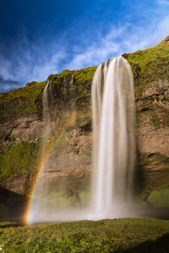 Seljalandsfoss from the front
