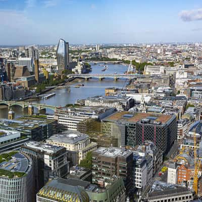 London view from Sky Garden, London, United Kingdom