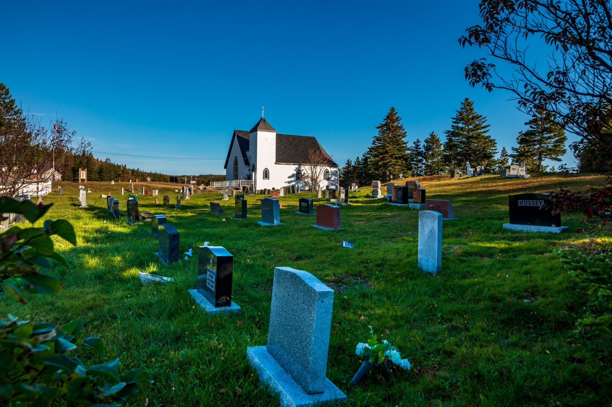 St. Andrew's Anglican Church Neils Harbour Nova Scotia, Canada