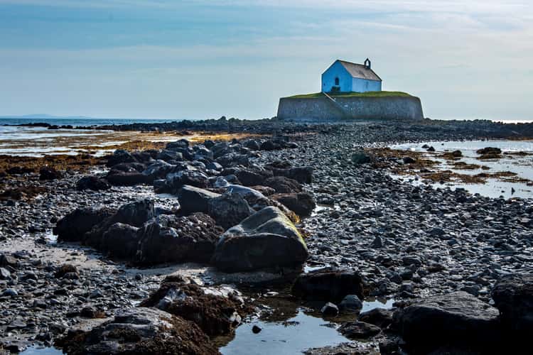 St Cwyfan's Church, Llangwyfan Wales