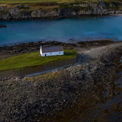 St Cwyfan's Church, Llangwyfan Wales, United Kingdom