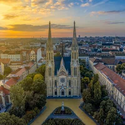 St. Elizabeth Parish Church of Arpad House, Budapest, Hungary