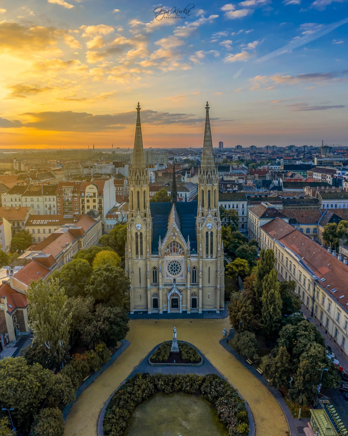 St. Elizabeth Parish Church of Arpad House, Budapest, Hungary
