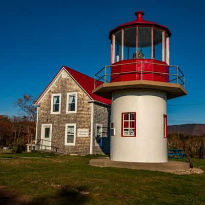 St. Paul Lighthouse, Dingwall, Cape Breton Nova Scotia, Canada