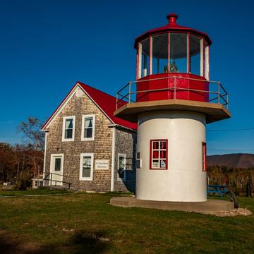 St. Paul Lighthouse, Dingwall, Cape Breton Nova Scotia, Canada