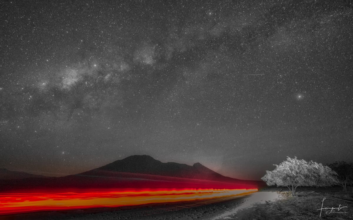 Stargazing at Baluran National Park, Indonesia