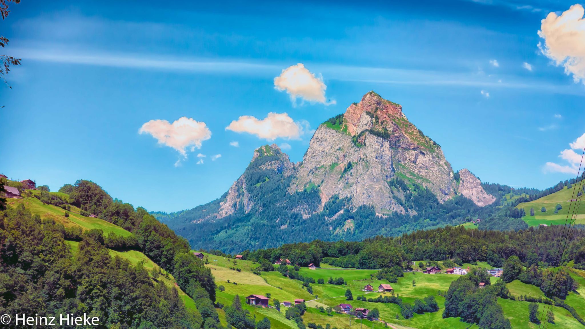 Stoos Chapel view, Switzerland