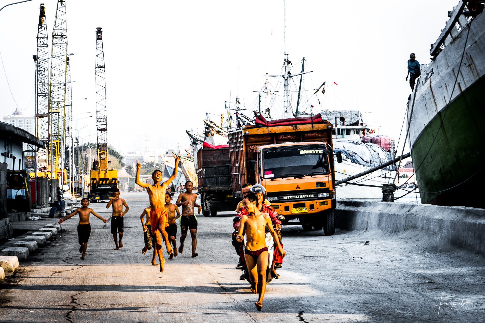 Sunda Kelapa Harbor Dock, Indonesia