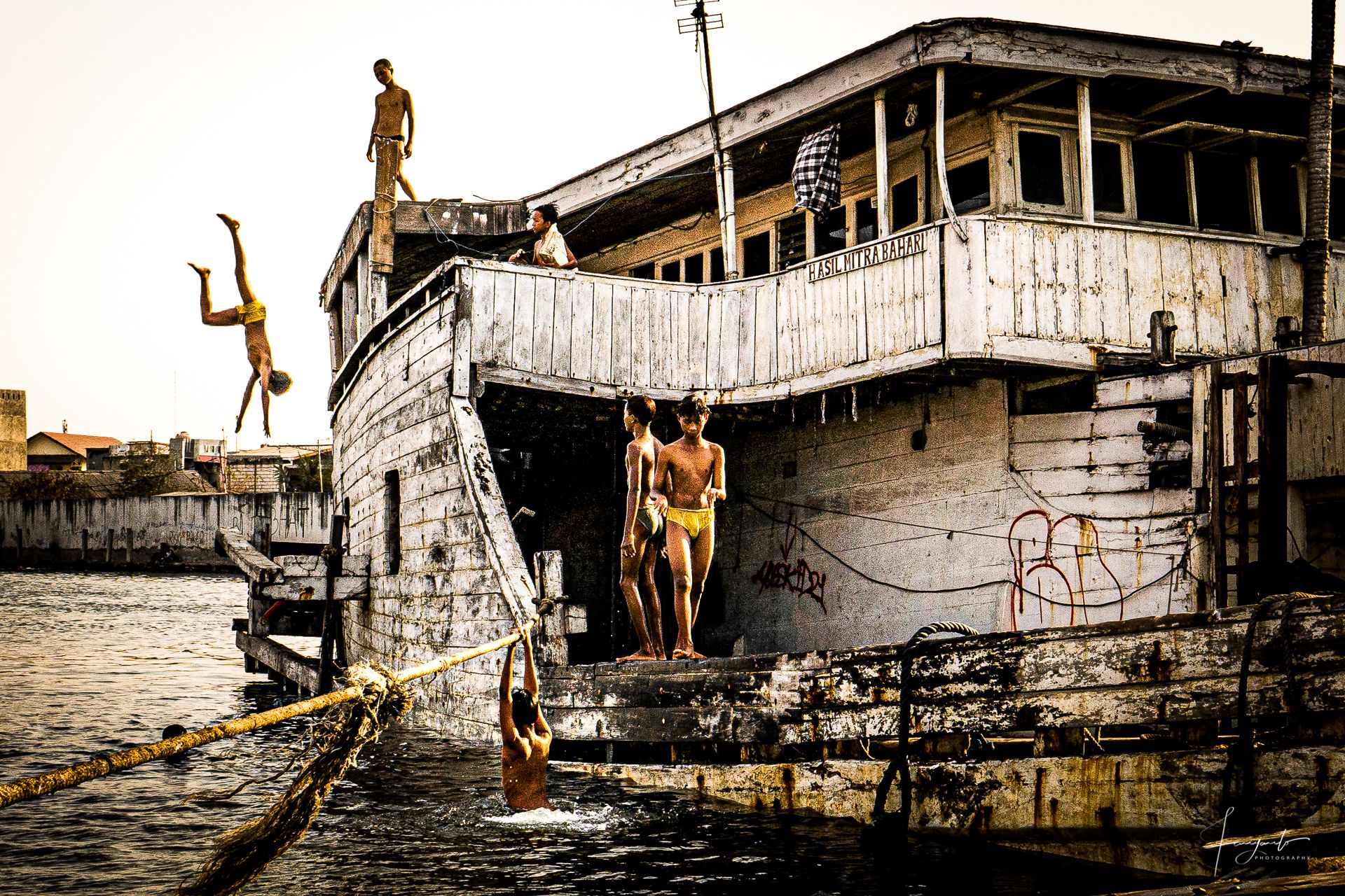 Sunda Kelapa Harbor Dock, Indonesia