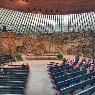 Temppeliaukio Rock Church, Helsinki, Finland