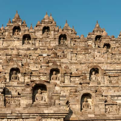 The Buddha pyramid, Indonesia