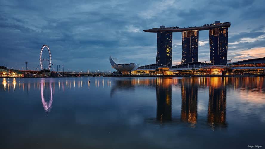 Skyline of Singapore