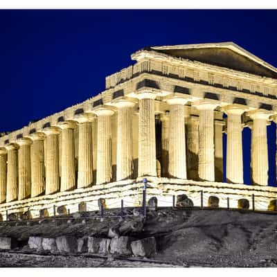 The Temple of Concordia, Italy