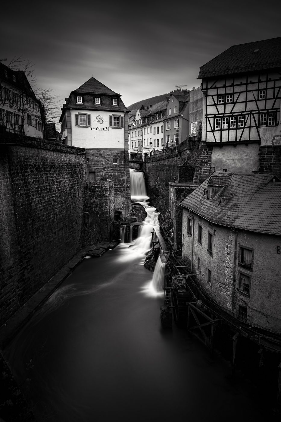 The Waterfall of Saarburg, Germany