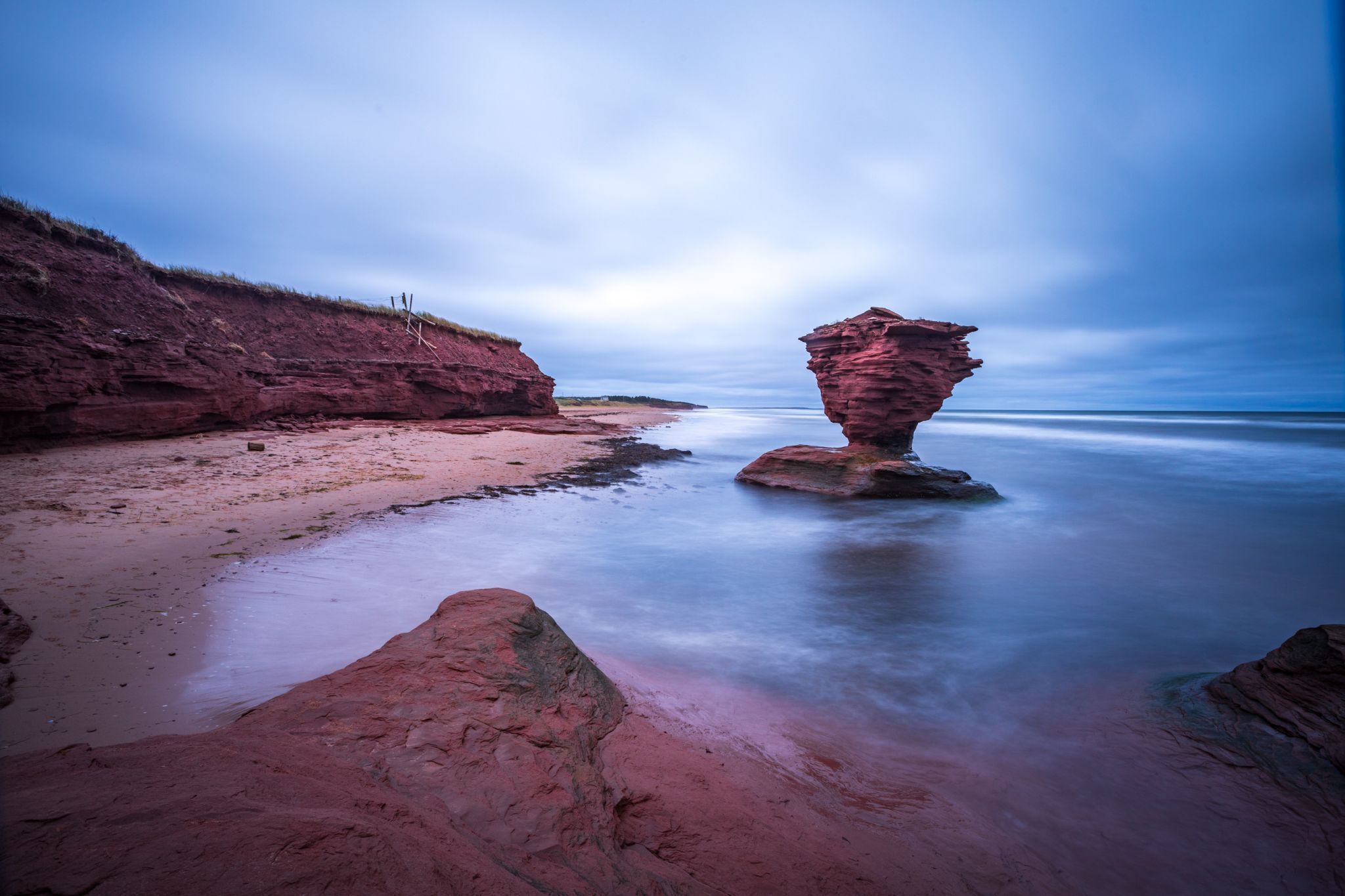Thunder Cove Beach Cup & Saucer Rock Prince Edward Island, Canada