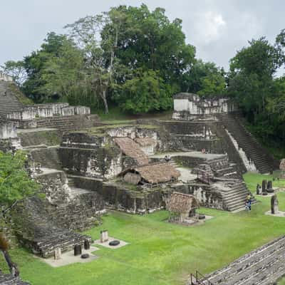 Tikal, acropolis norte, Guatemala