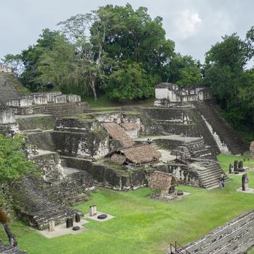 Tikal, acropolis norte, Guatemala