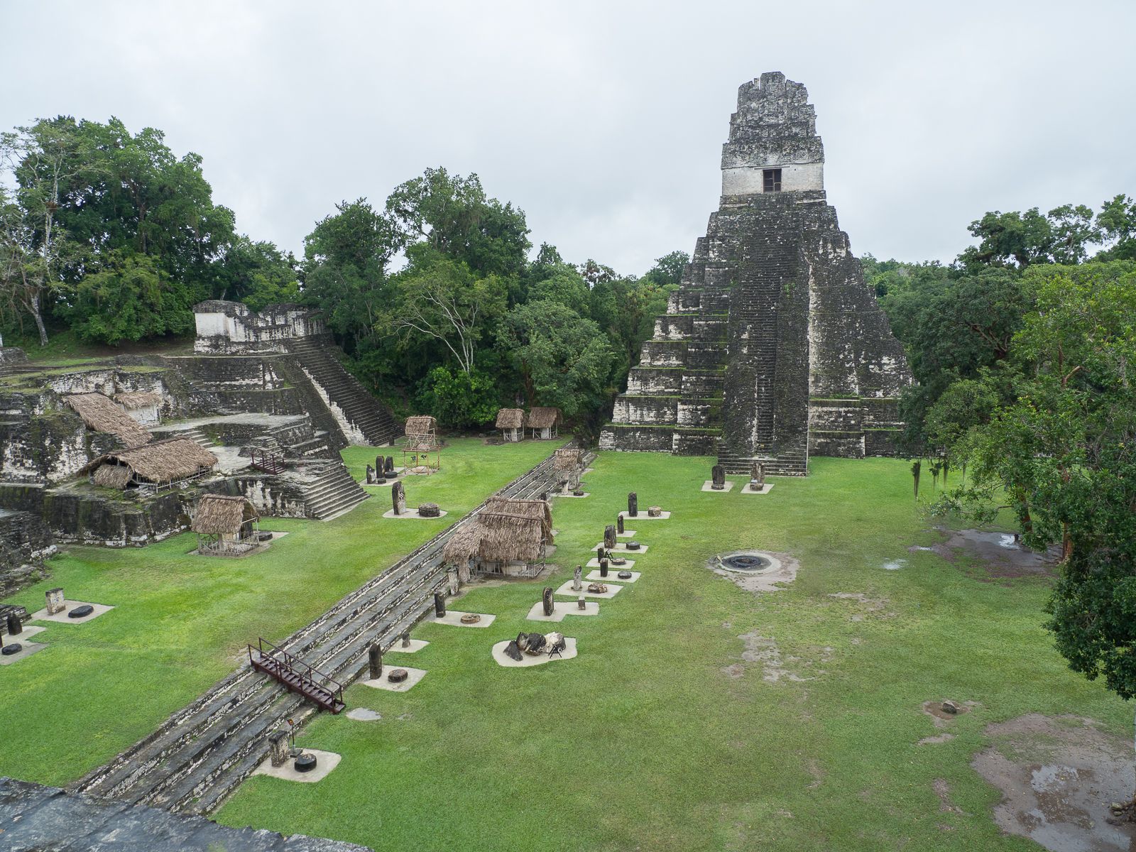 Tikal, jaguar temple, Guatemala