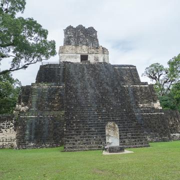 Tikal , masks temple, Guatemala