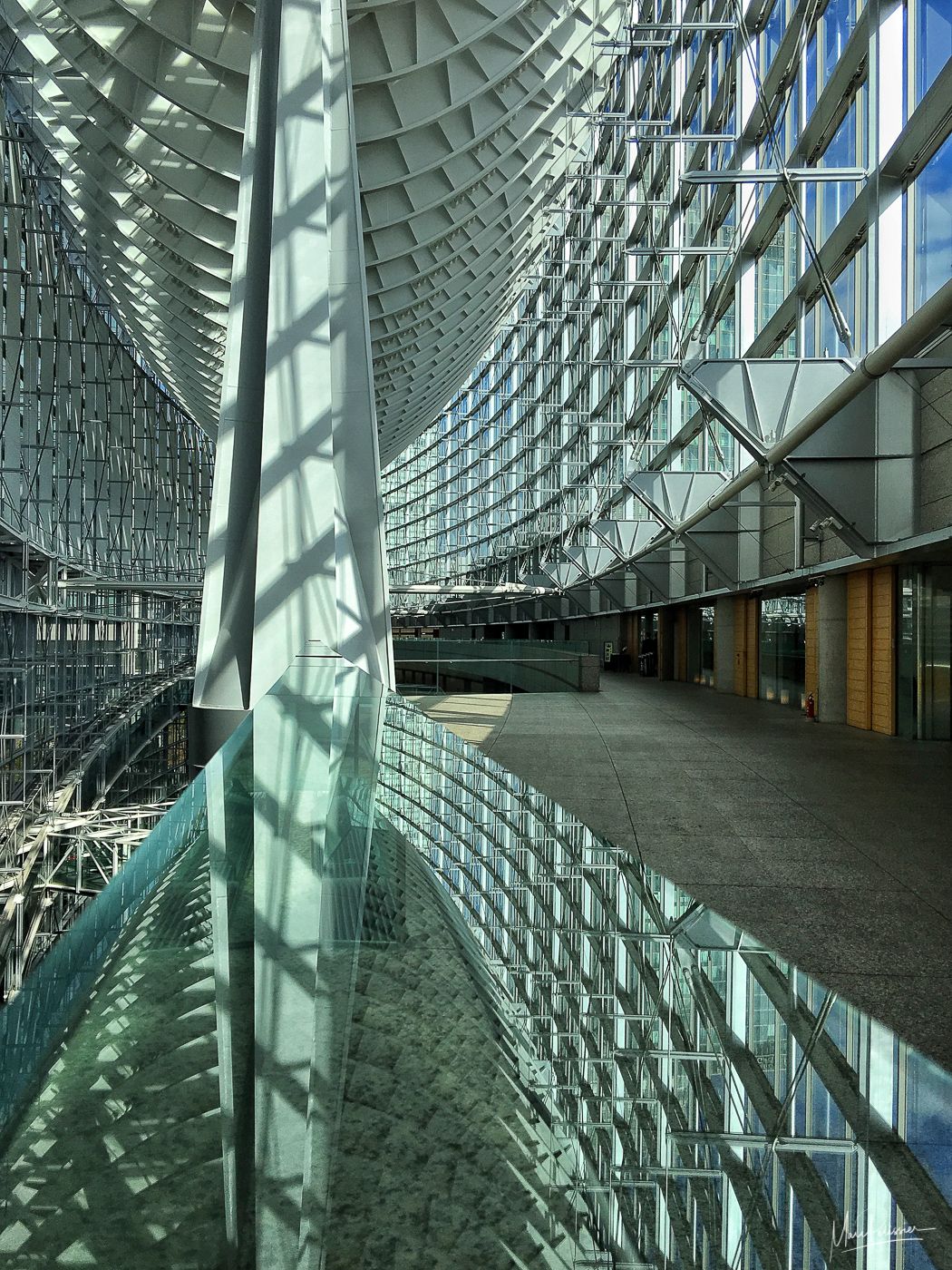 Inside Tokyo International Forum, Japan