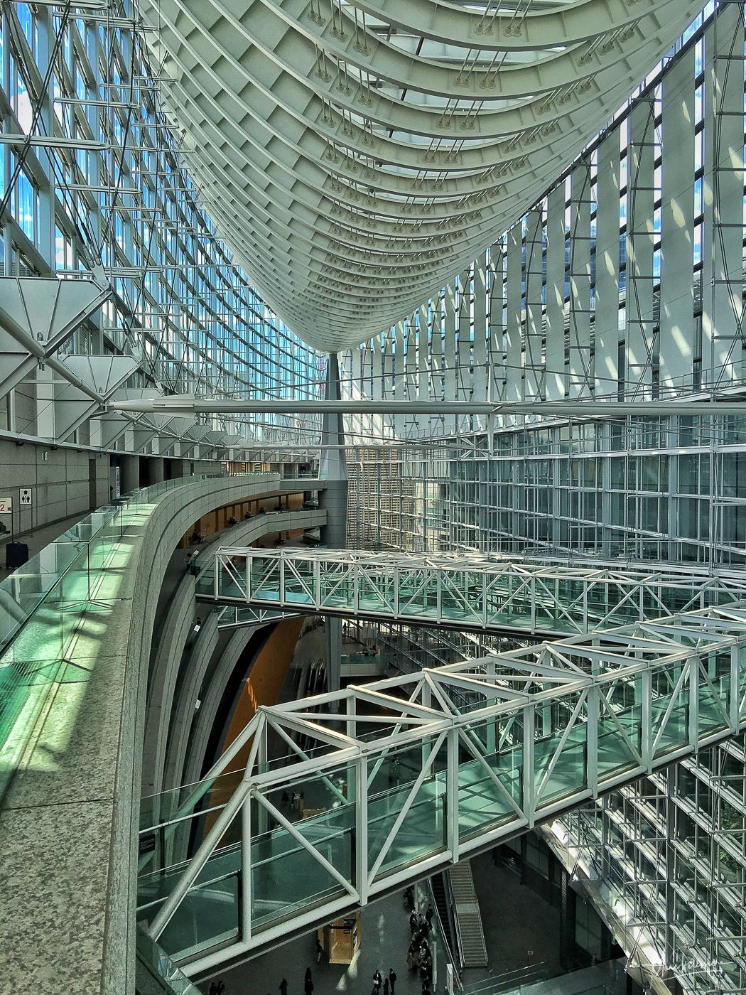 Inside Tokyo International Forum, Japan