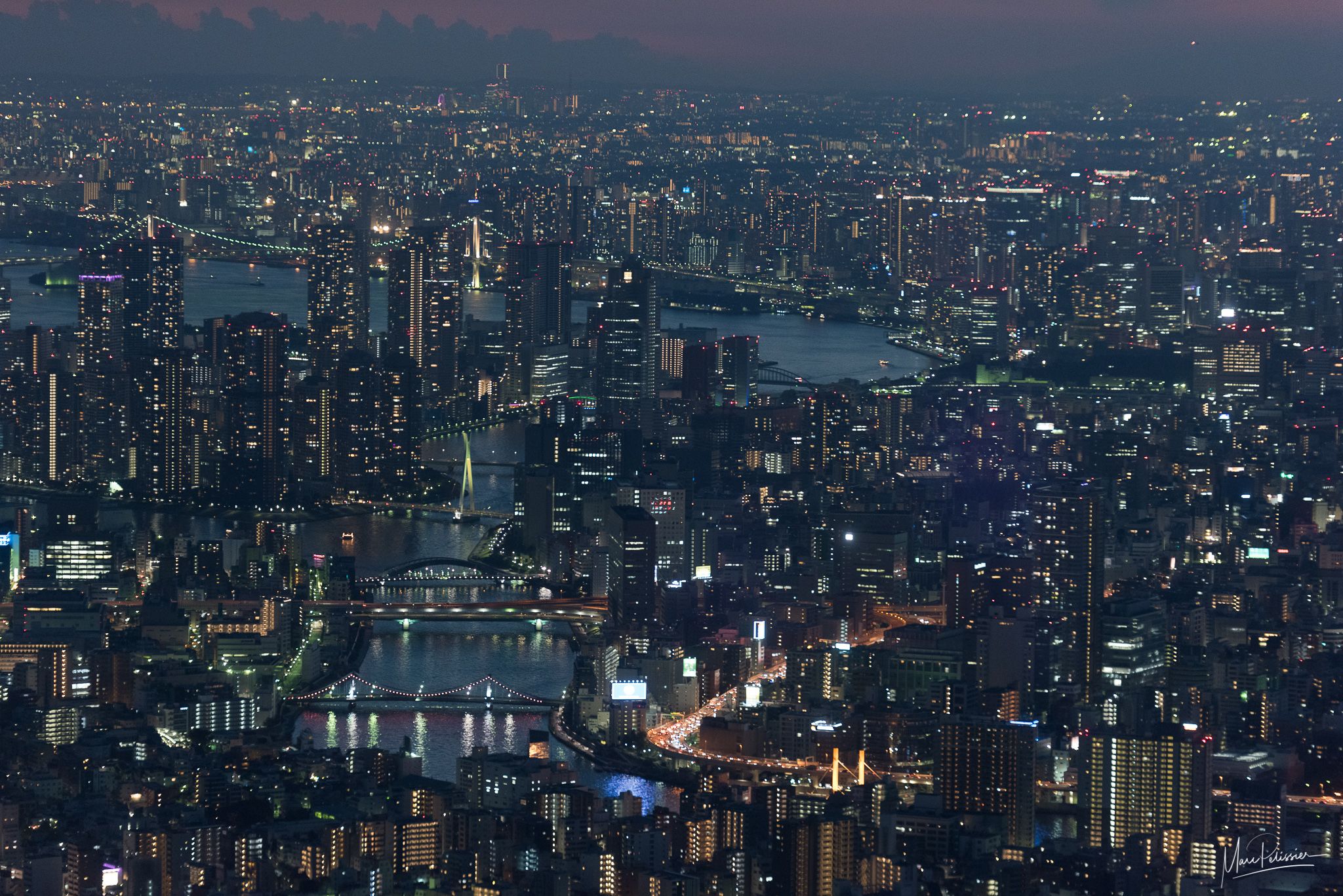 View from Tokyo Skytree, Japan