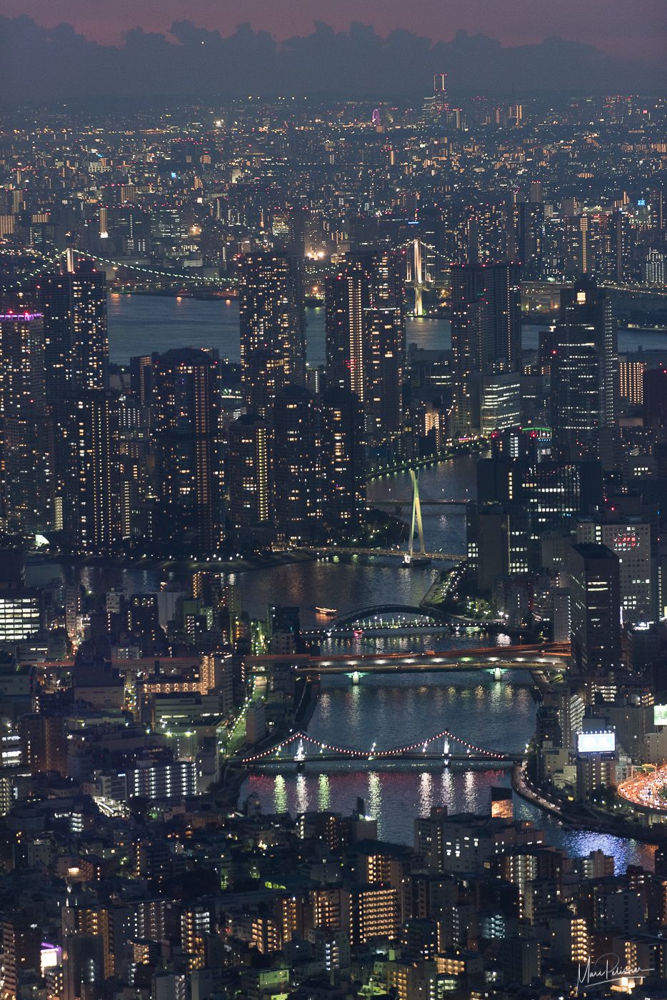 View from Tokyo Skytree, Japan