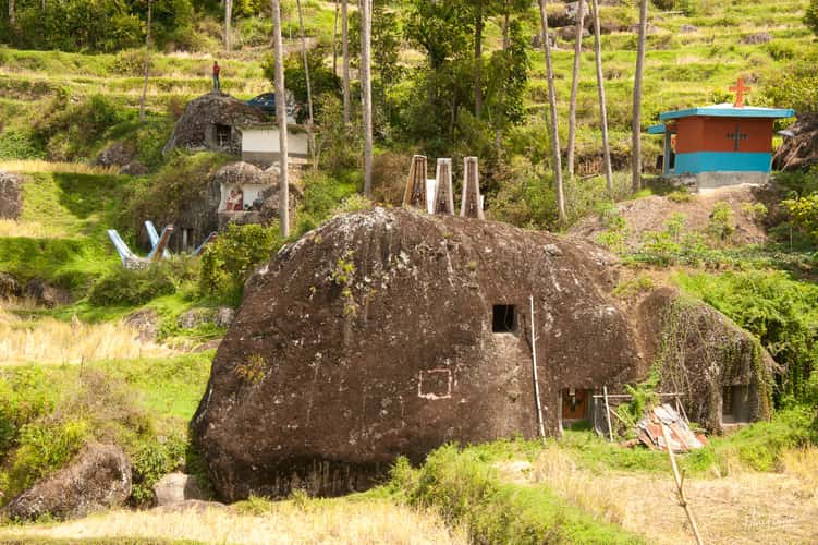 Tomb in the rice fields