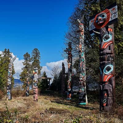 Totem Poles (Stanley Park), Canada