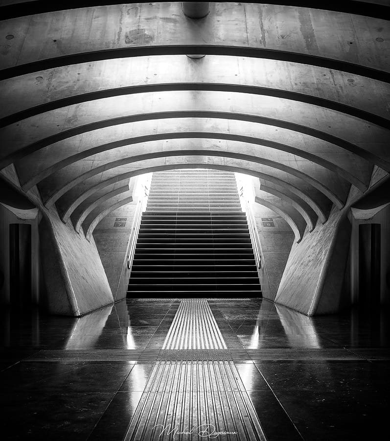 Train Station Liège-Guillemins, Liège, Belgium