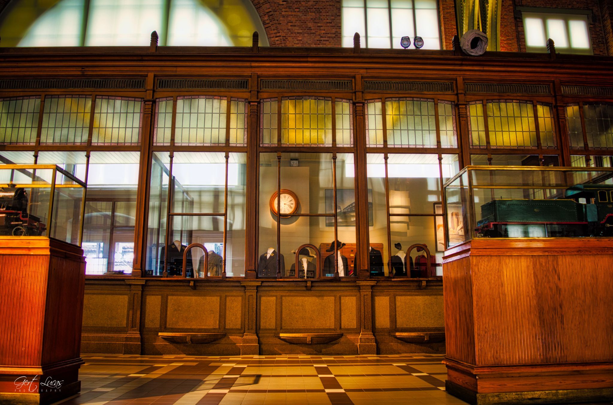 Trainworld - old counter hall, Belgium