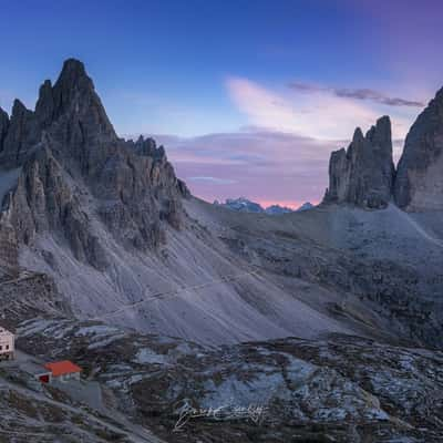 Rifugio Locatelli, Tre Cime di Lavaredo, Dolomites, Italy