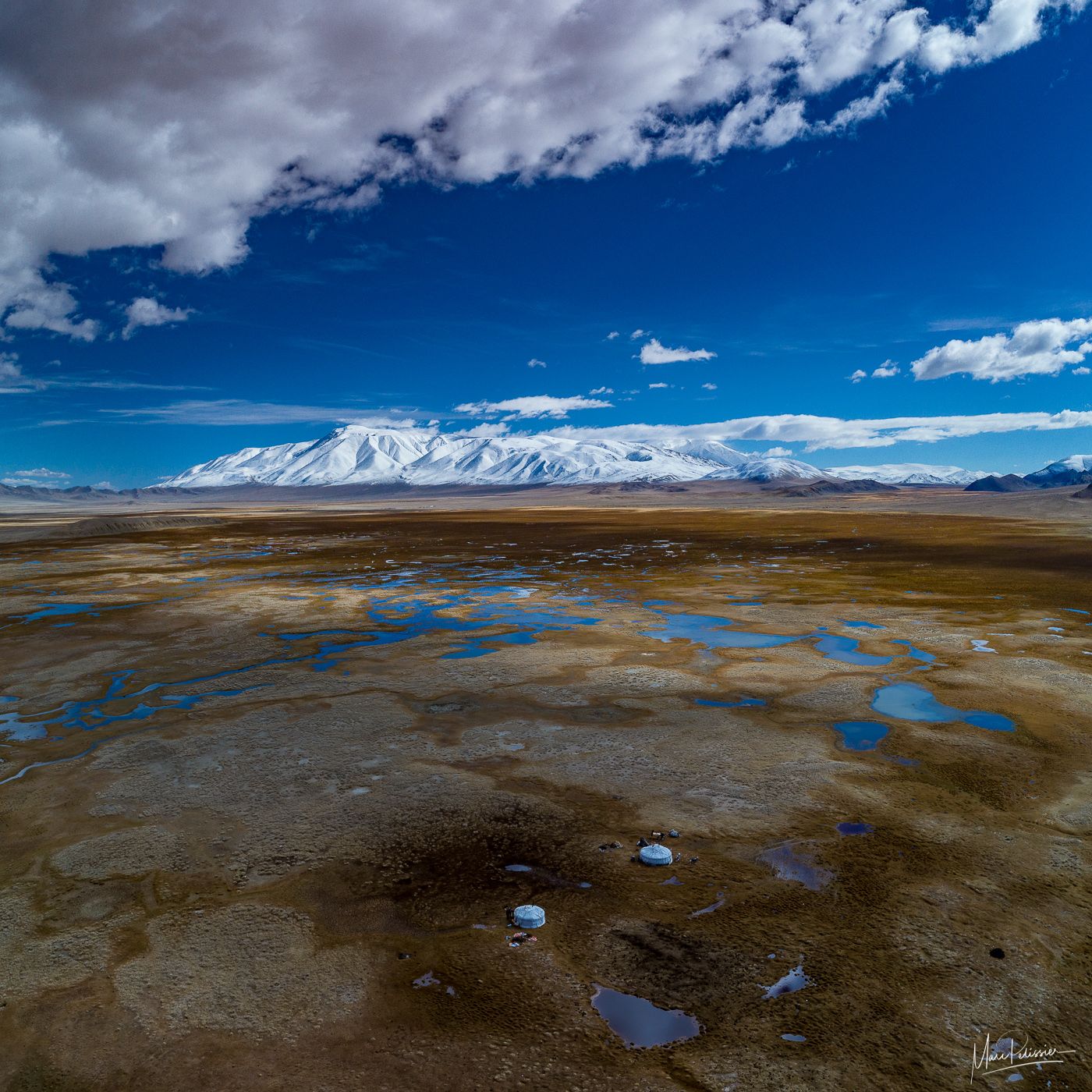 Tsast Ula view over Altai, Mongolia