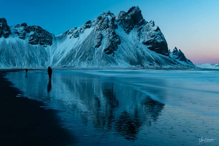 Vestrahorn from the beach, Stokkness