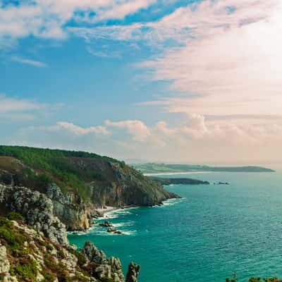 View on Falaise du Guern, France