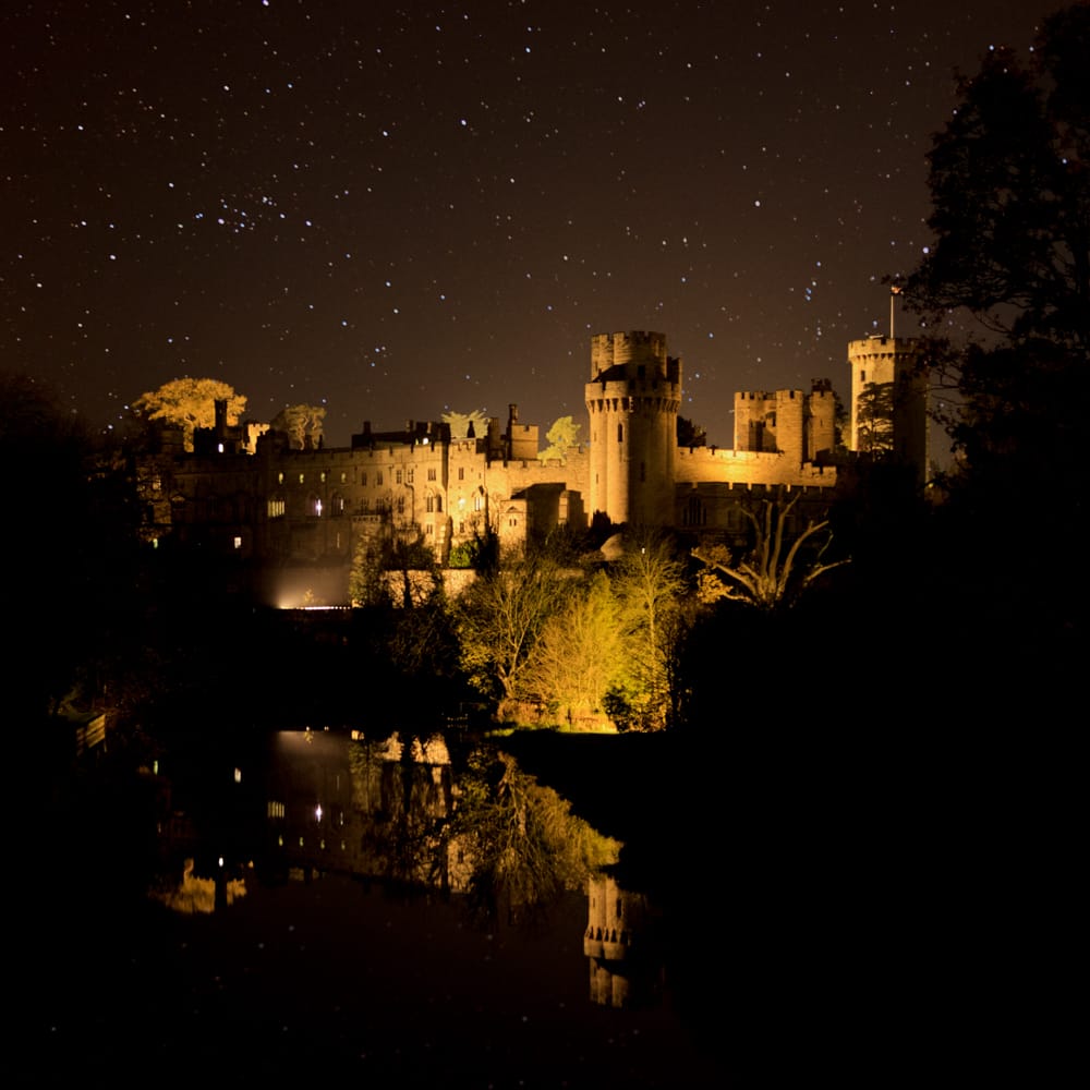 Warwick Castle viewpoint, United Kingdom
