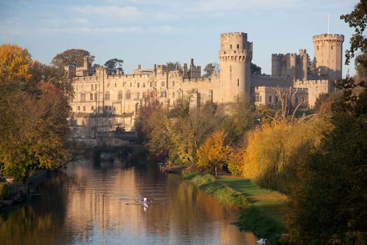 Warwick Castle viewpoint