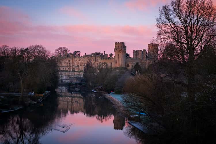 Warwick Castle viewpoint