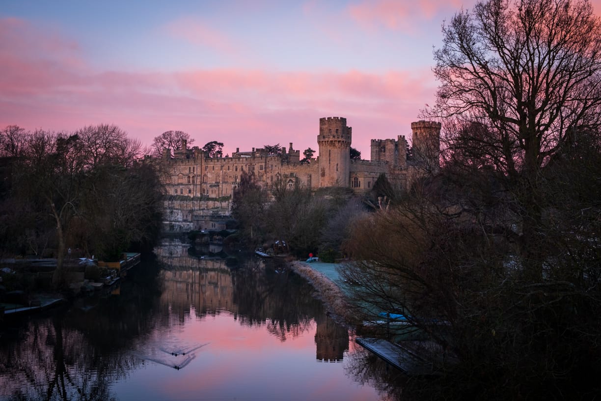 Warwick Castle viewpoint, United Kingdom
