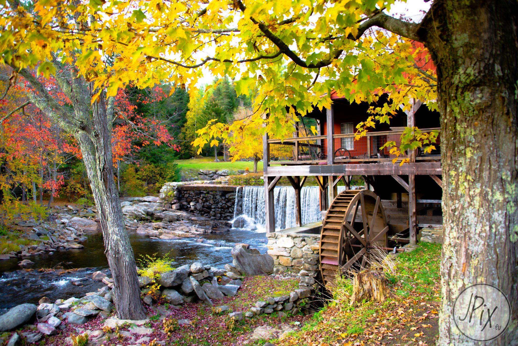 Watermill in Vermont, USA