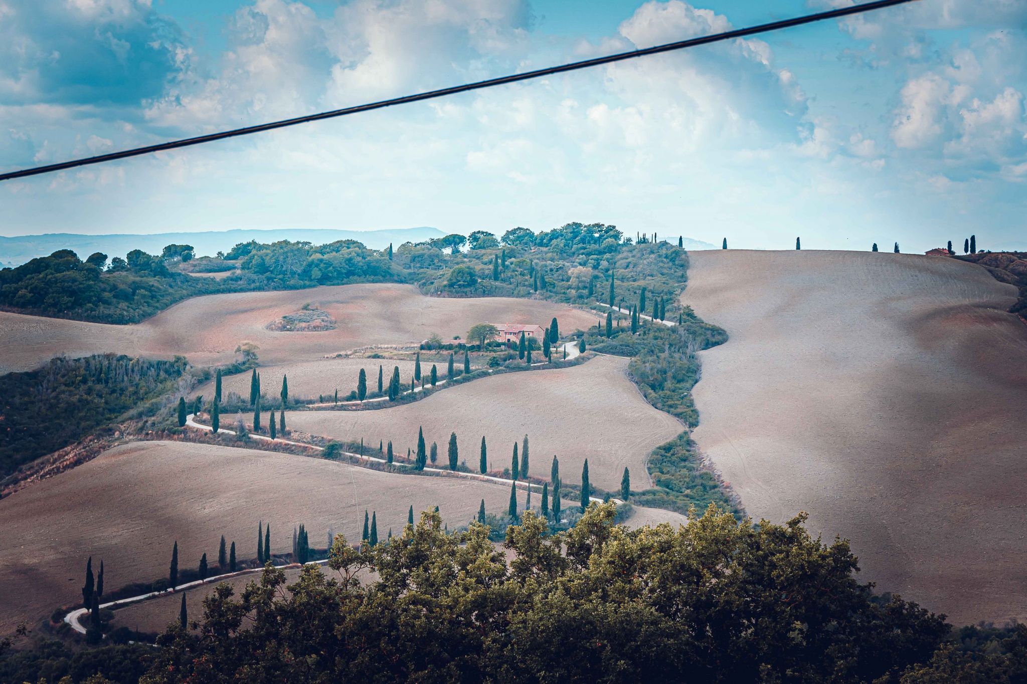 Winding road, Italy
