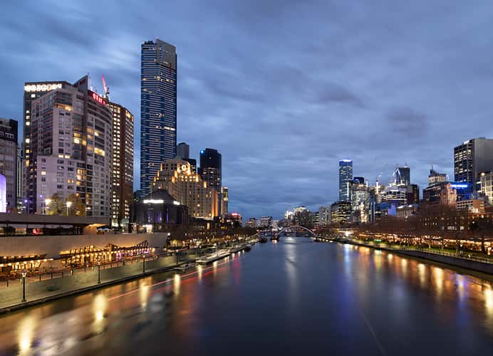 Yarra River Melbourne Cityscape