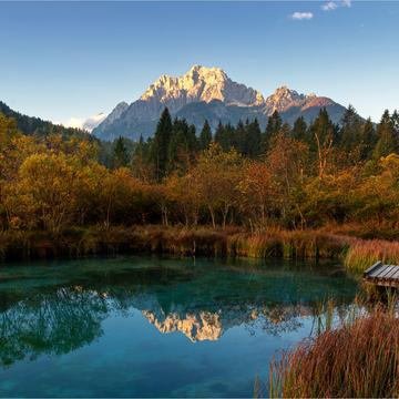 Zelenci Lake, Slovenia